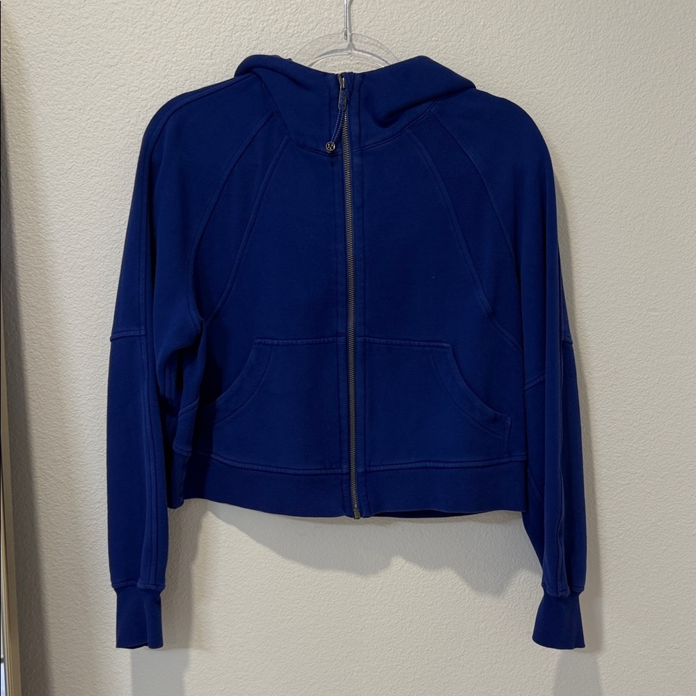 Lululemon blue Zip-Up Hoodie